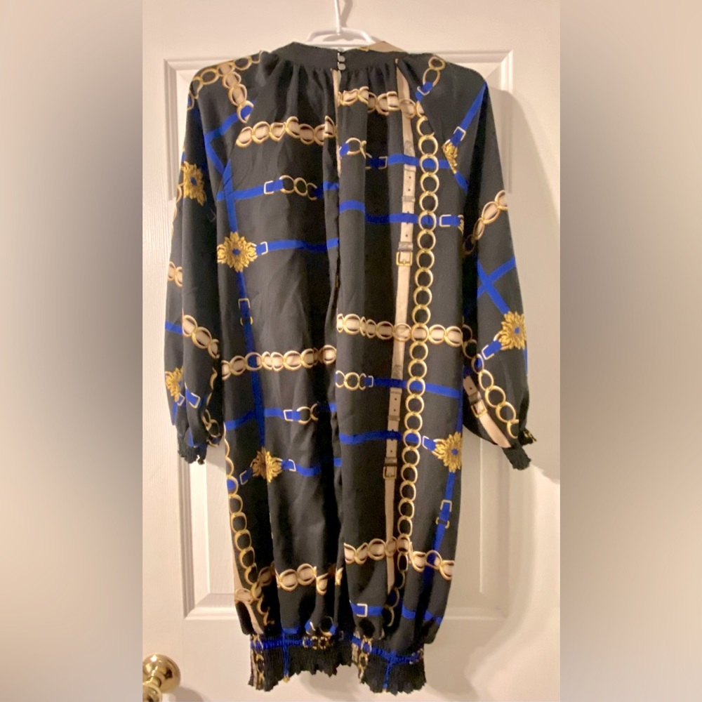 New York and Company Long Sleeve Bubble Dress size medium